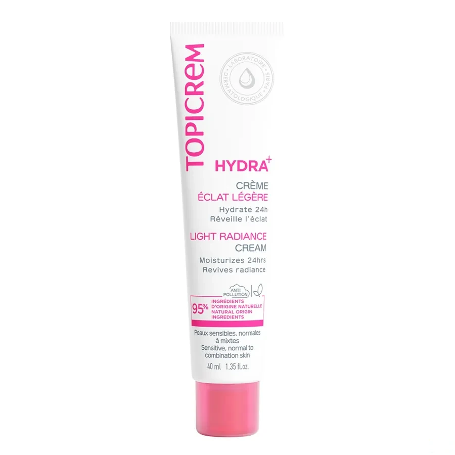 Topicrem Hydra+ Crème Hydratante Éclat