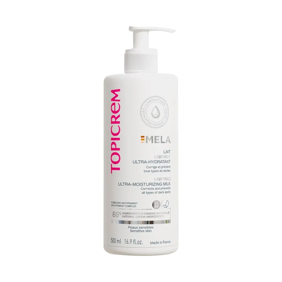 Topicrem Mela Lait Unifiant Ultra-Hydratant SPF 15