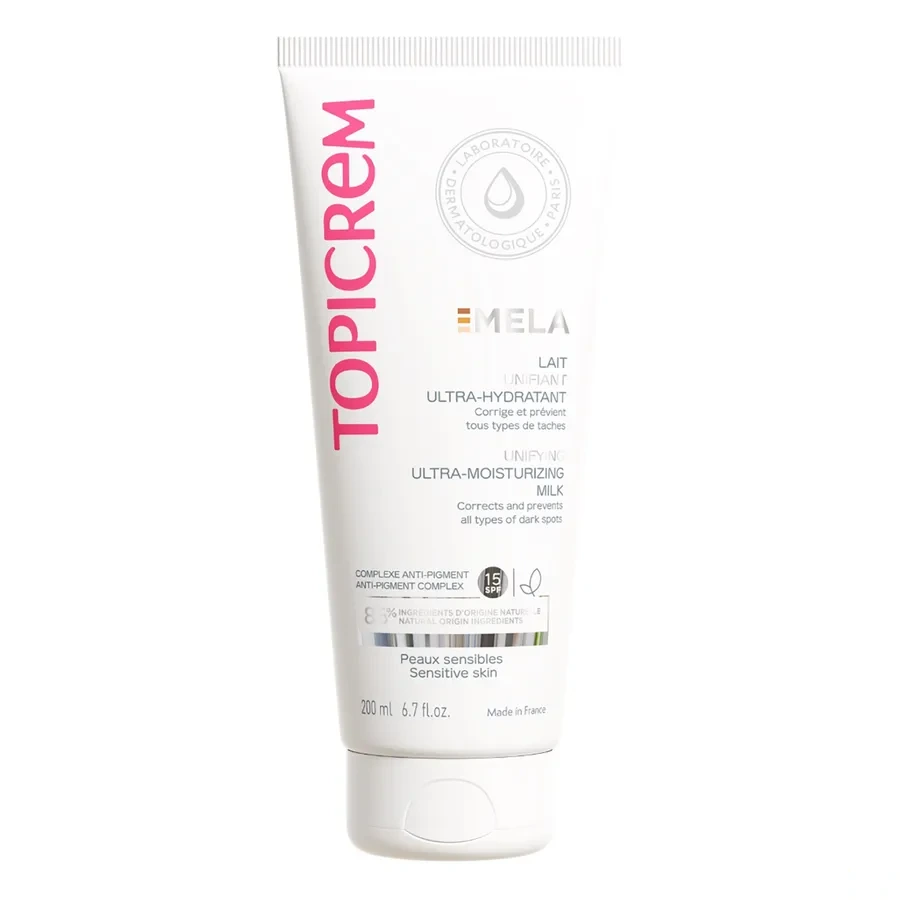 Topicrem Mela Lait Unifiant Ultra-Hydratant SPF 15