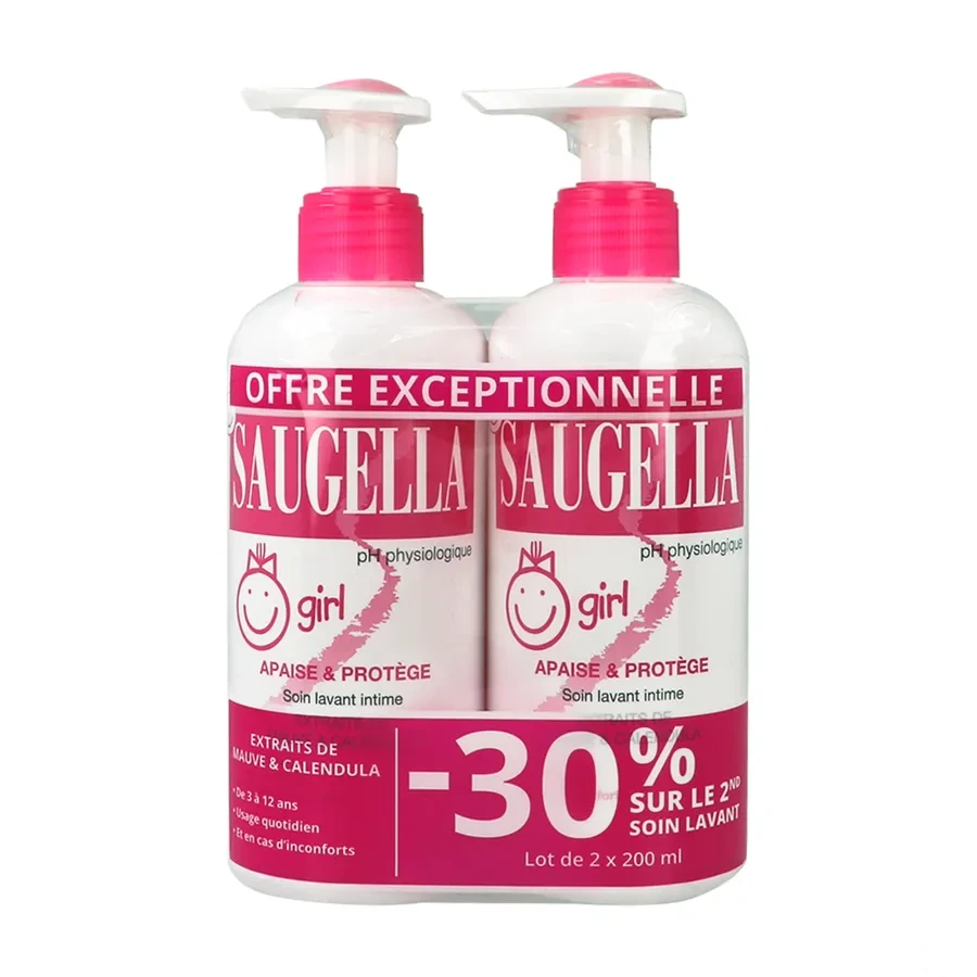 Saugella Girl émulsion lavante Hygiène Intime