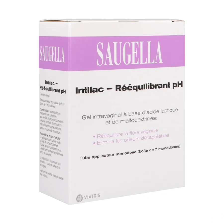 Saugella Intilac Rééquilibrant pH Monodoses