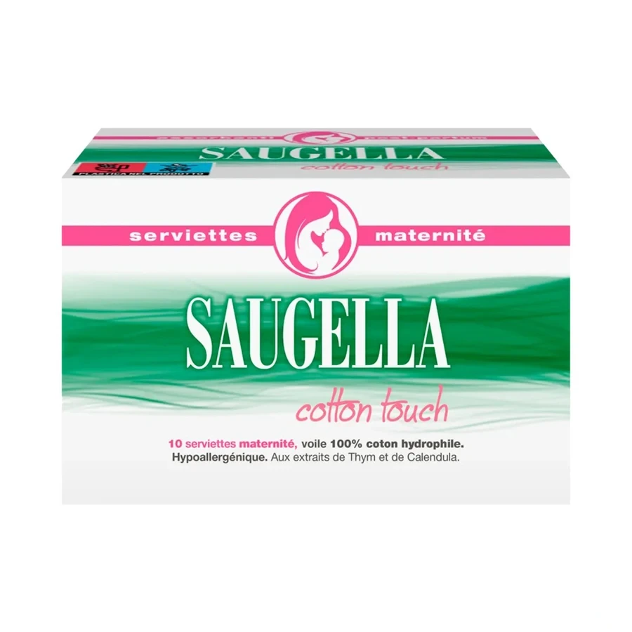 Saugella Cotton Touch Serviettes périodiques maternité
