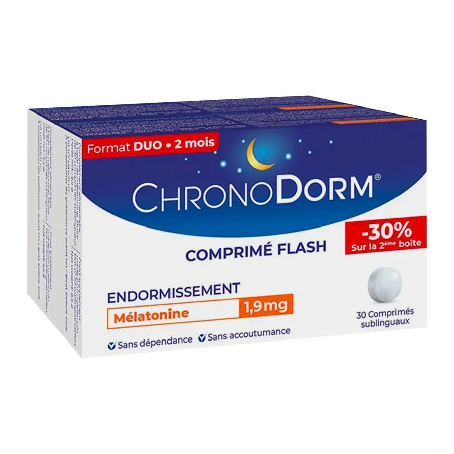 ChronoDorm Mélatonine 1,9mg