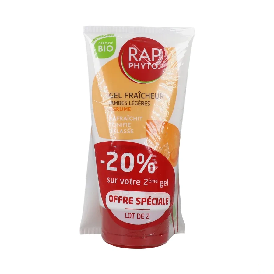Rap Phyto Gel Fraîcheur Jambes Légères Bio