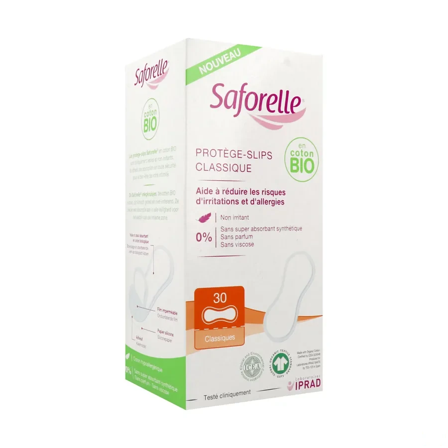 Saforelle Protège-Slip Coton Bio