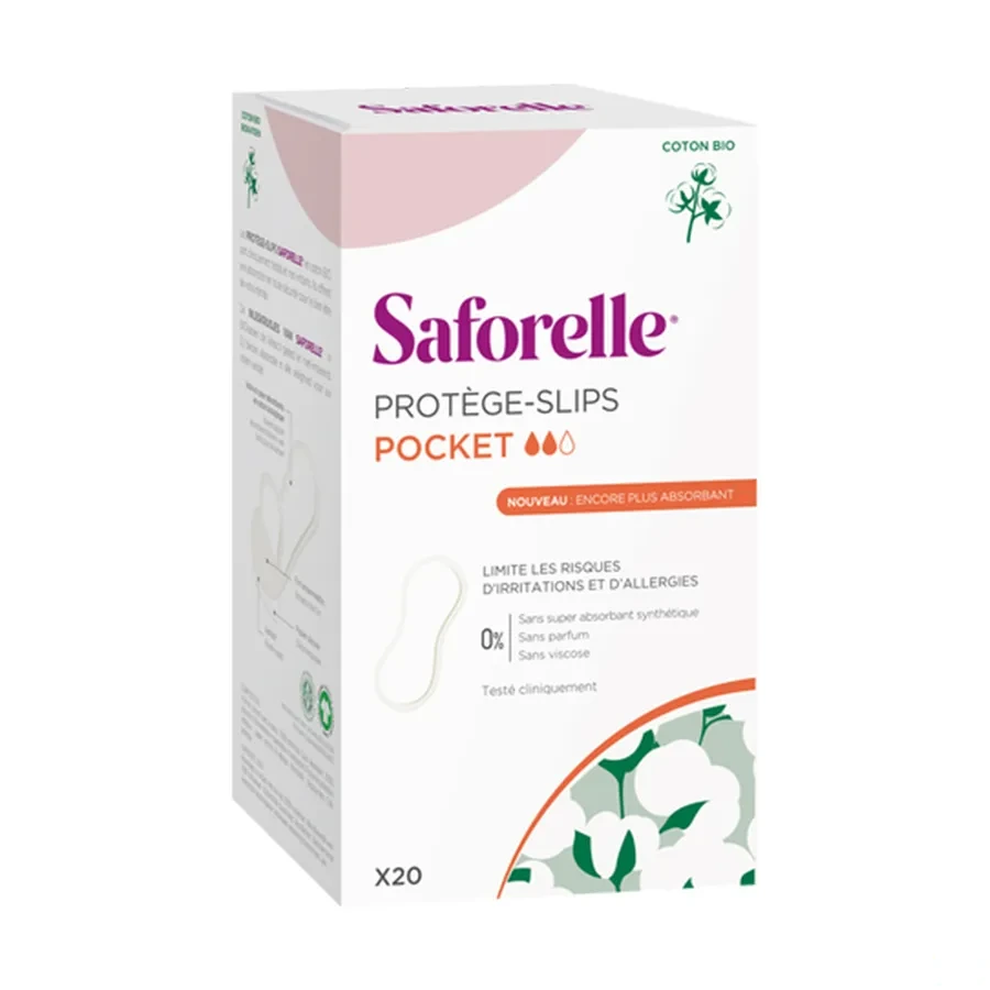 Saforelle Protège-Slip Coton Bio