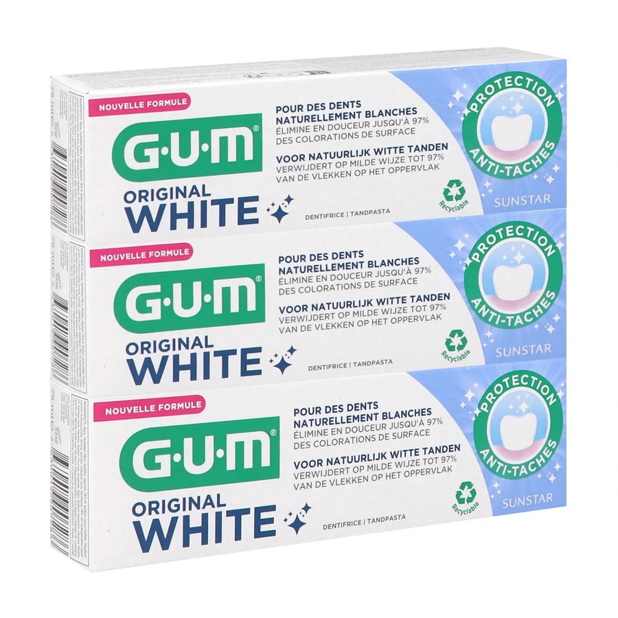 Gum Original White Dentifrice Blancheur