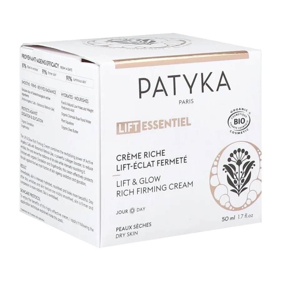 Patyka Lift Essentiel Crème Riche Lift-Eclat Fermeté