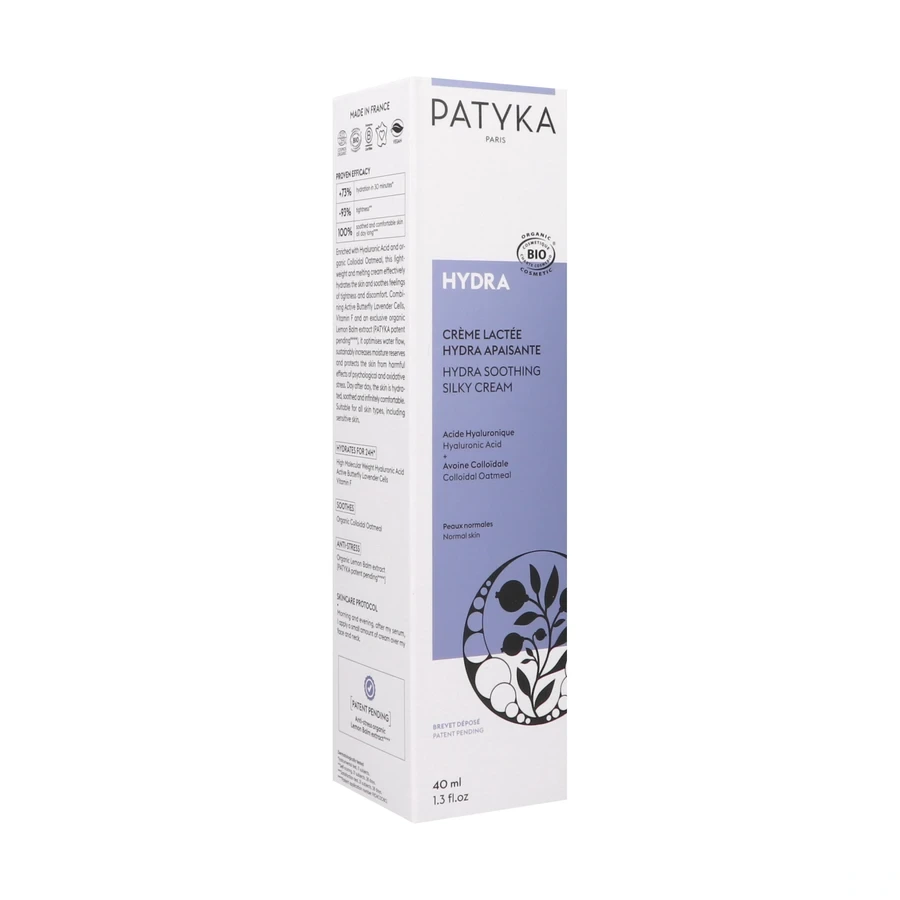 Patyka Crème Lactée Hydra-Apaisante