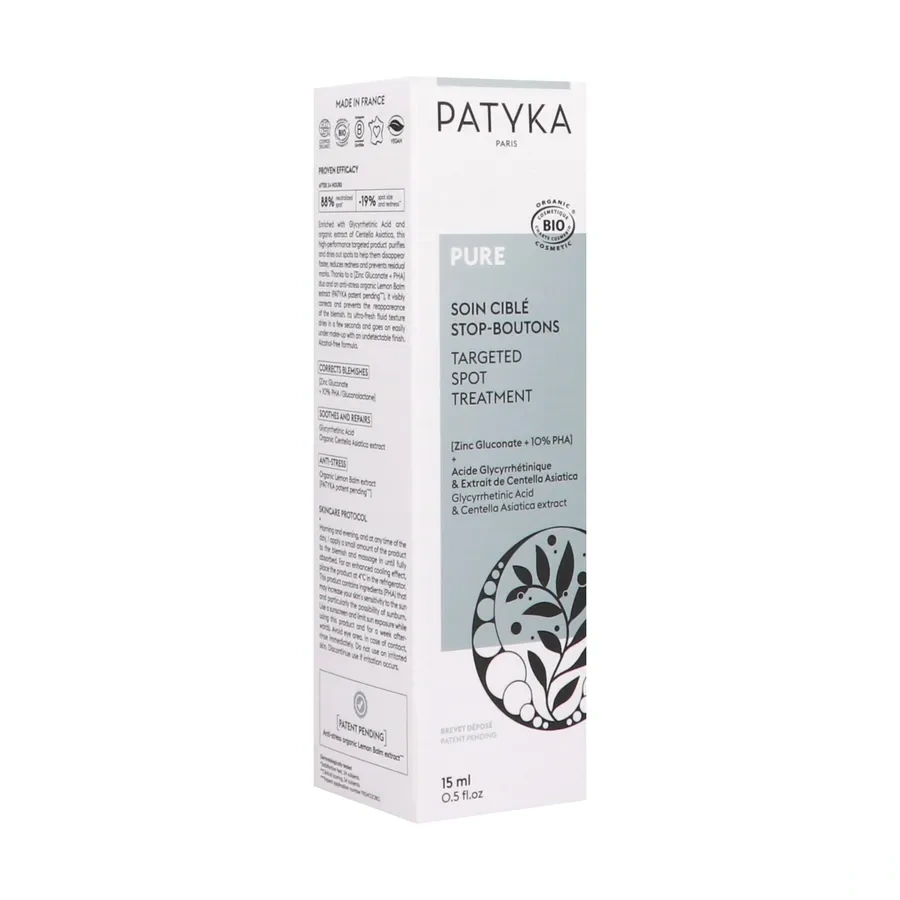 Patyka Pure Soin Ciblé Stop-Boutons
