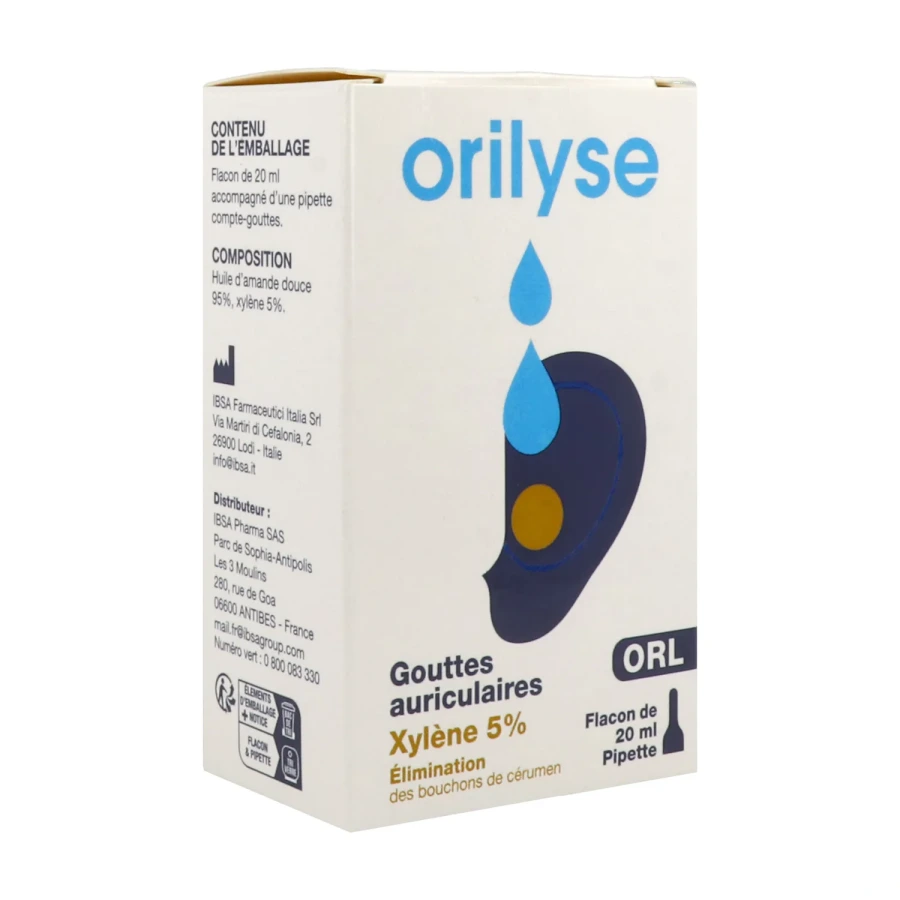 Orilyse Gouttes Auriculaires