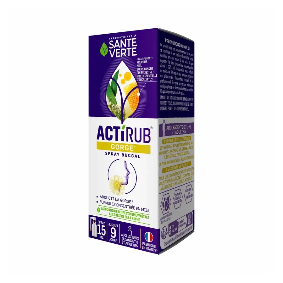 Actirub Spray Buccal