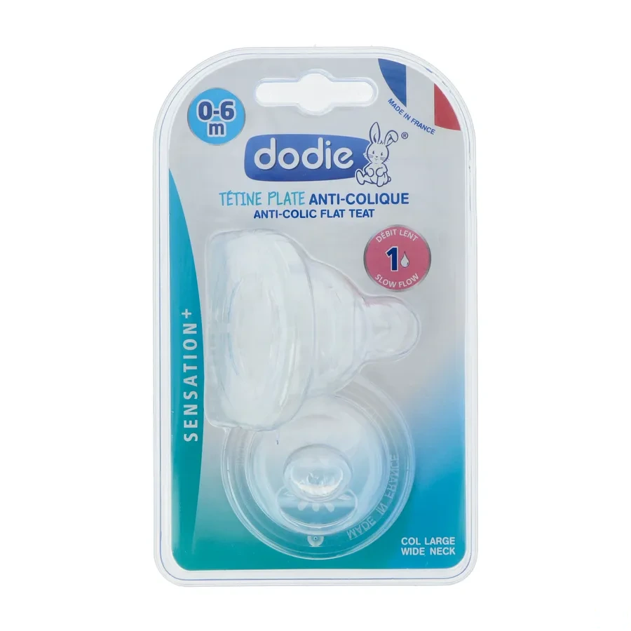 Dodie Sensation+ Tétine Plate Anti-Colique
