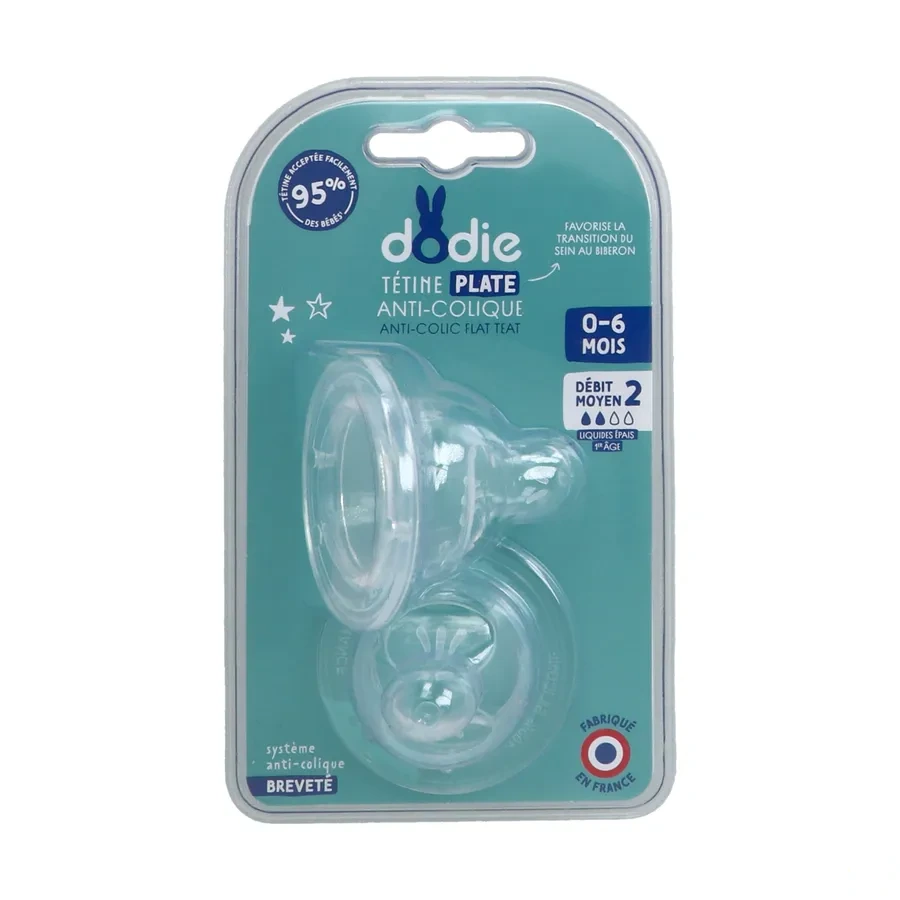 Dodie Sensation+ Tétine Plate Anti-Colique