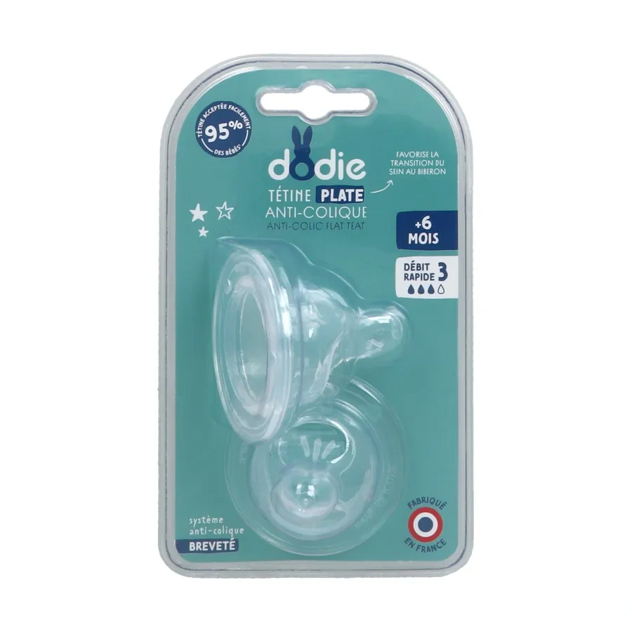 Dodie Sensation+ Tétine Plate Anti-Colique