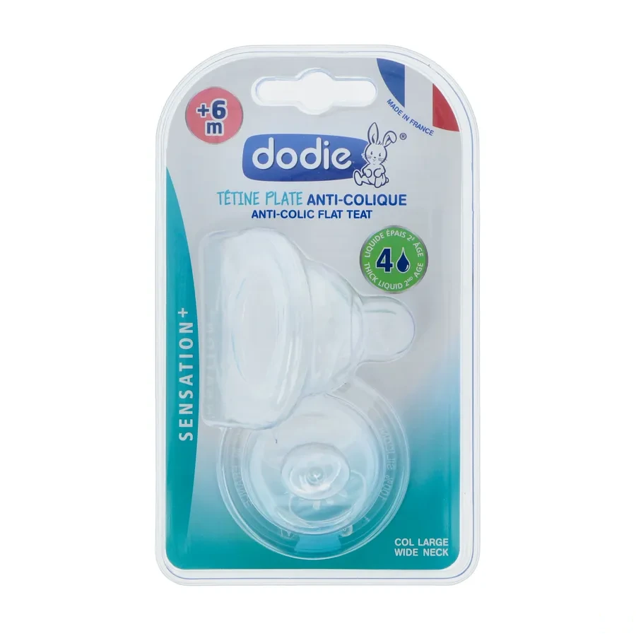 Dodie Sensation+ Tétine Plate Anti-Colique