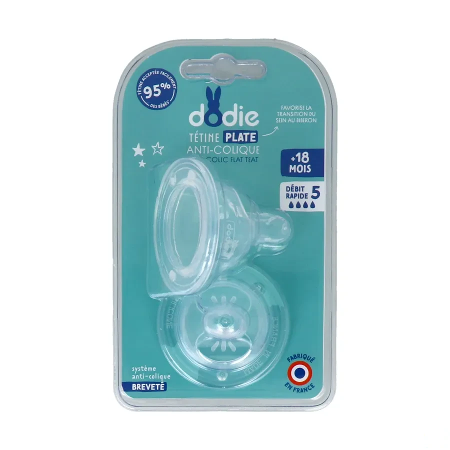 Dodie Sensation+ Tétine Plate Anti-Colique