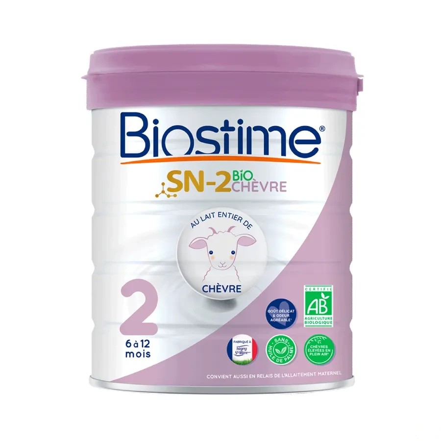Biostime Lait de chèvre Bio 2eme âge