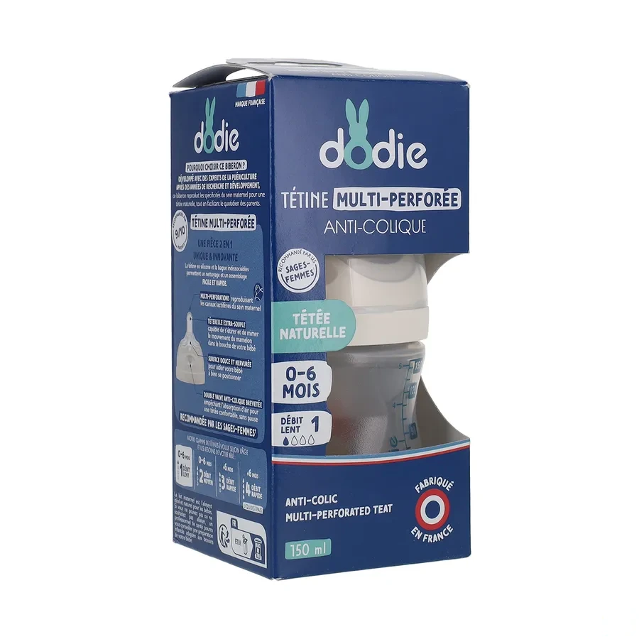 Dodie Biberon Tétine Multi-Perforée