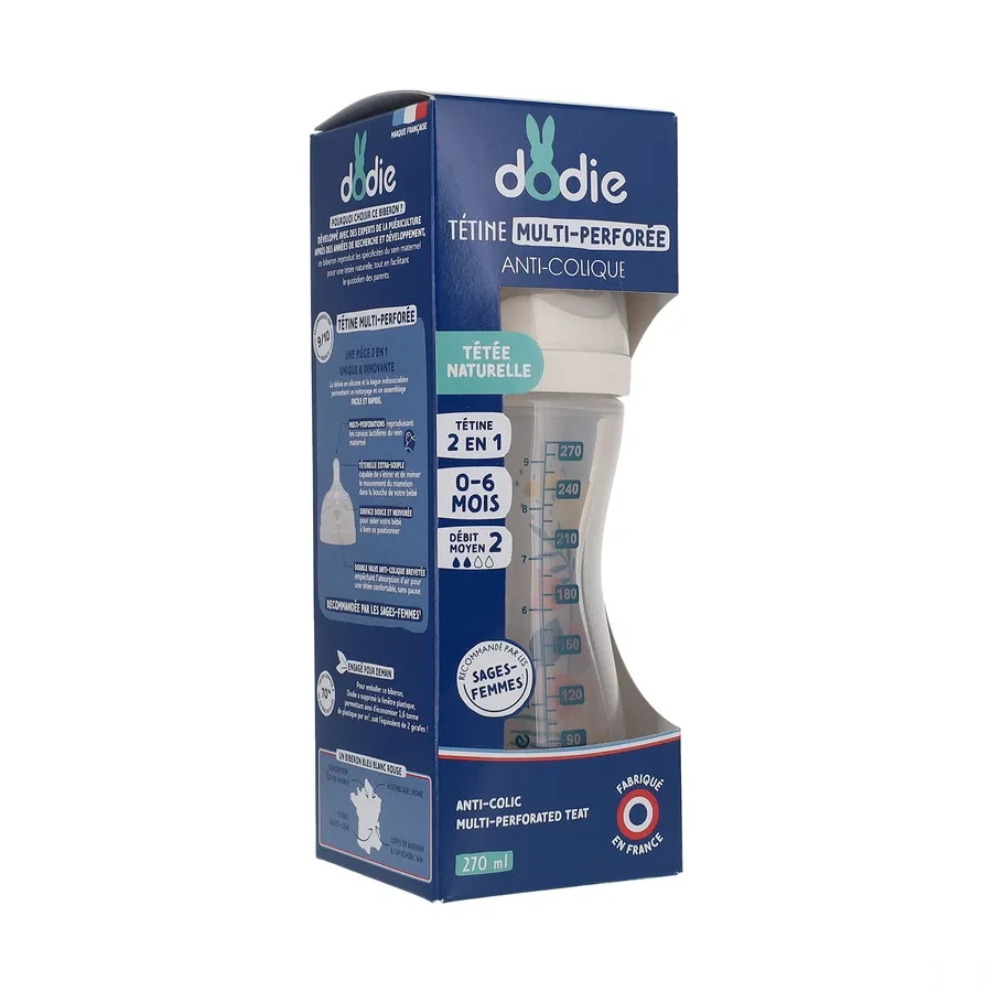 Dodie Biberon Tétine Multi-Perforée