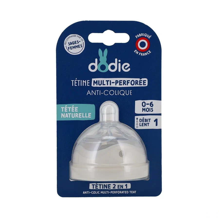 Dodie Tétine Multi-Perforée Anti-Colique