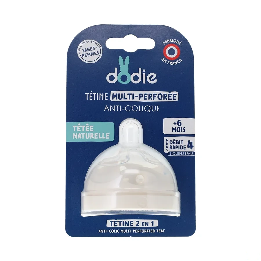 Dodie Tétine Multi-Perforée Anti-Colique