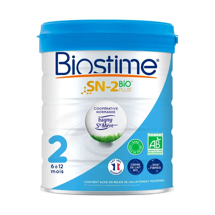 Biostime Lait en Poudre Bio 2eme âge