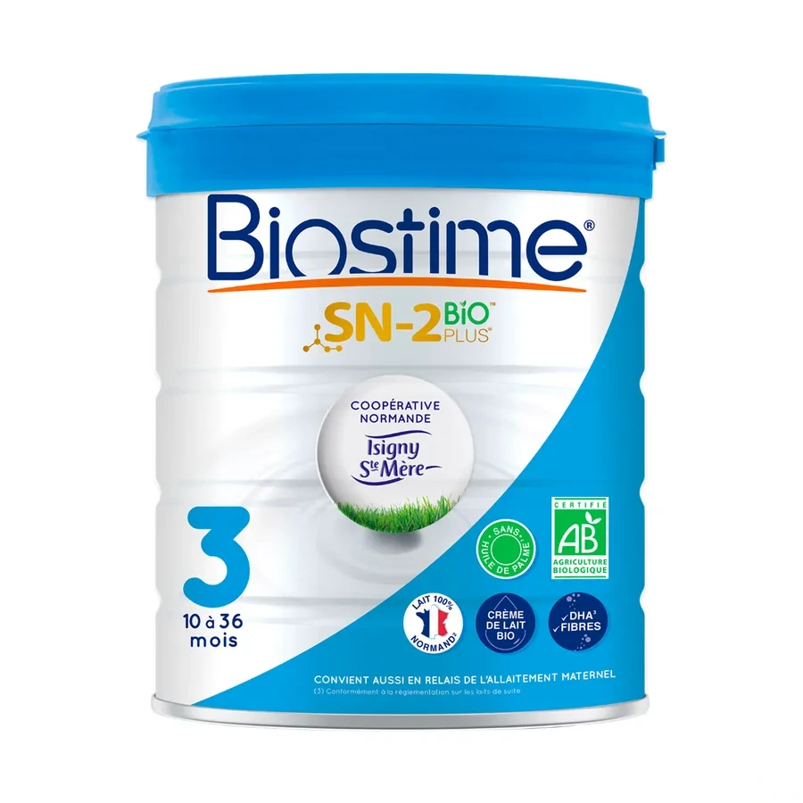 Biostime Lait en Poudre Bio 3eme âge
