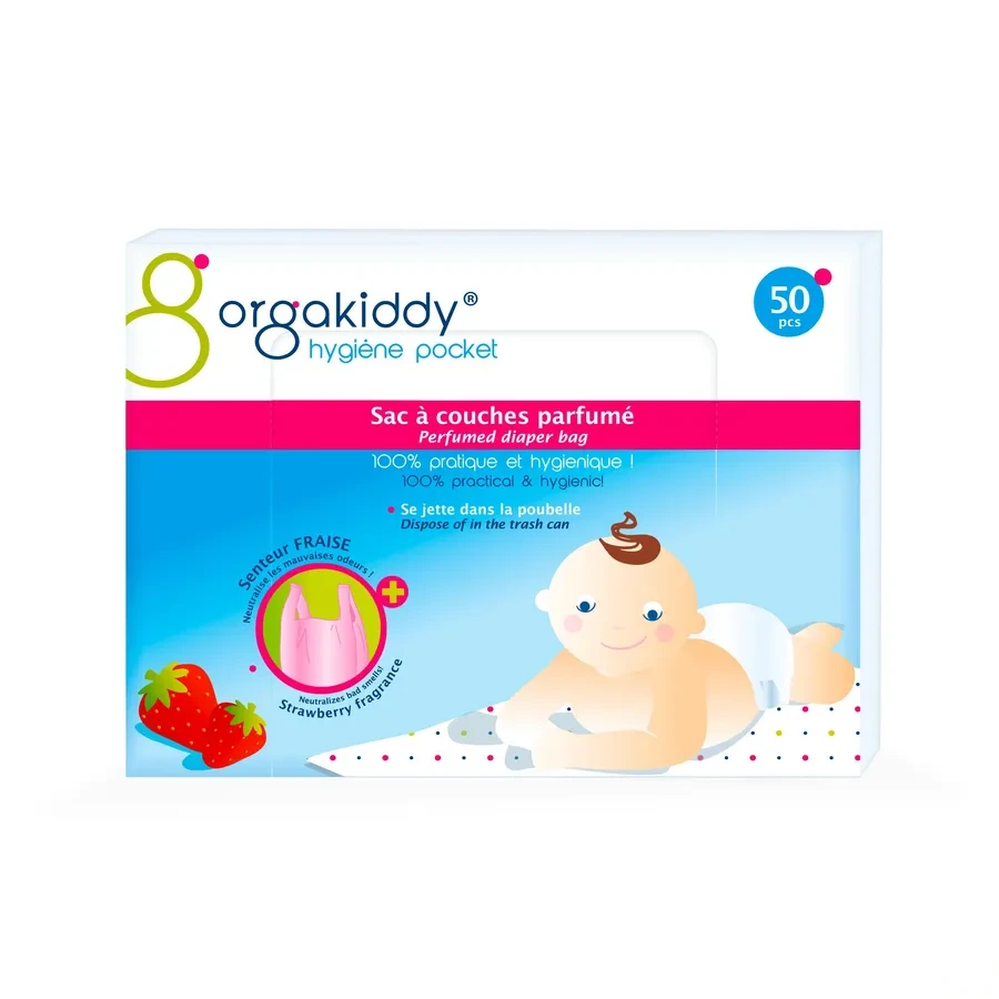 Orgakiddy Sac à Couches Parfumé