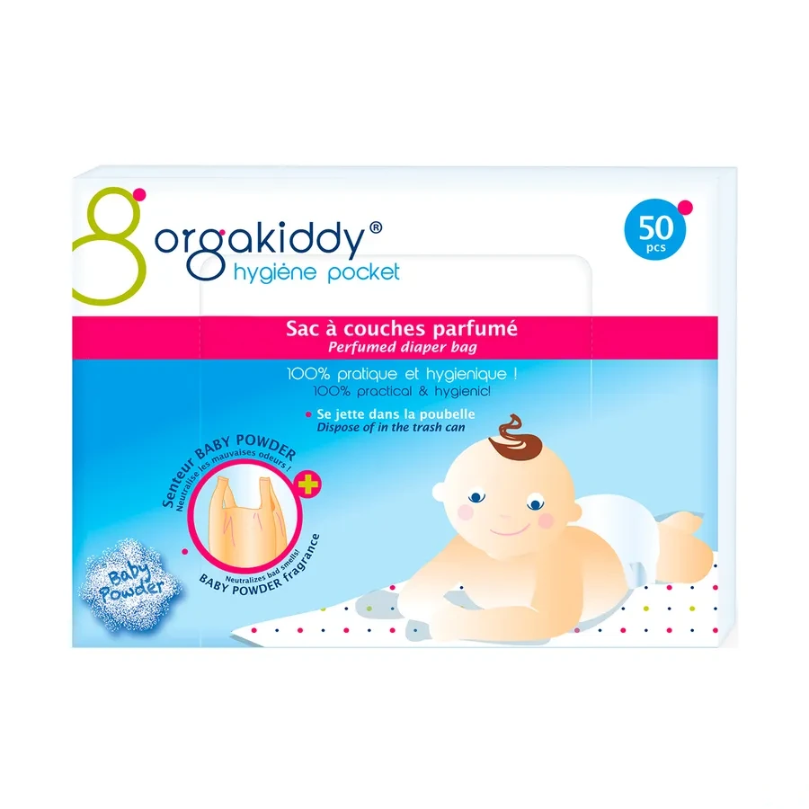 Orgakiddy Sac à Couches Parfumé