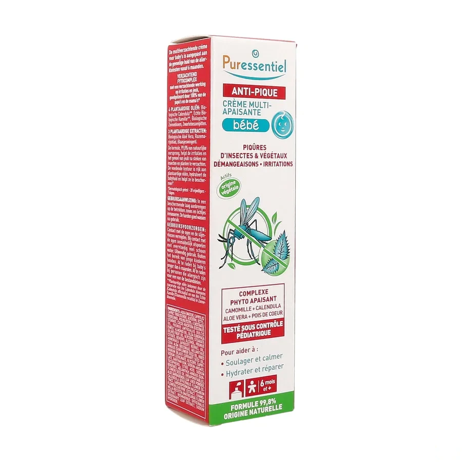 Puressentiel Anti-Pique Crème Multi-Apaisante Bébé Bio