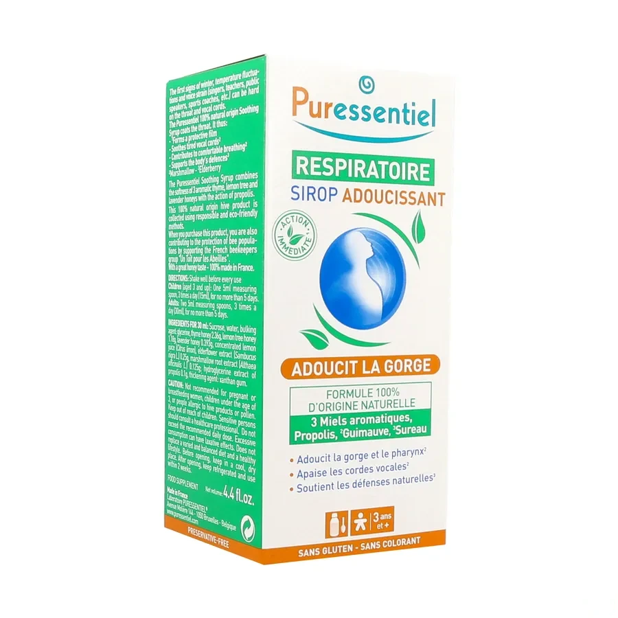 Puressentiel Sirop Adoucissant Respiratoire
