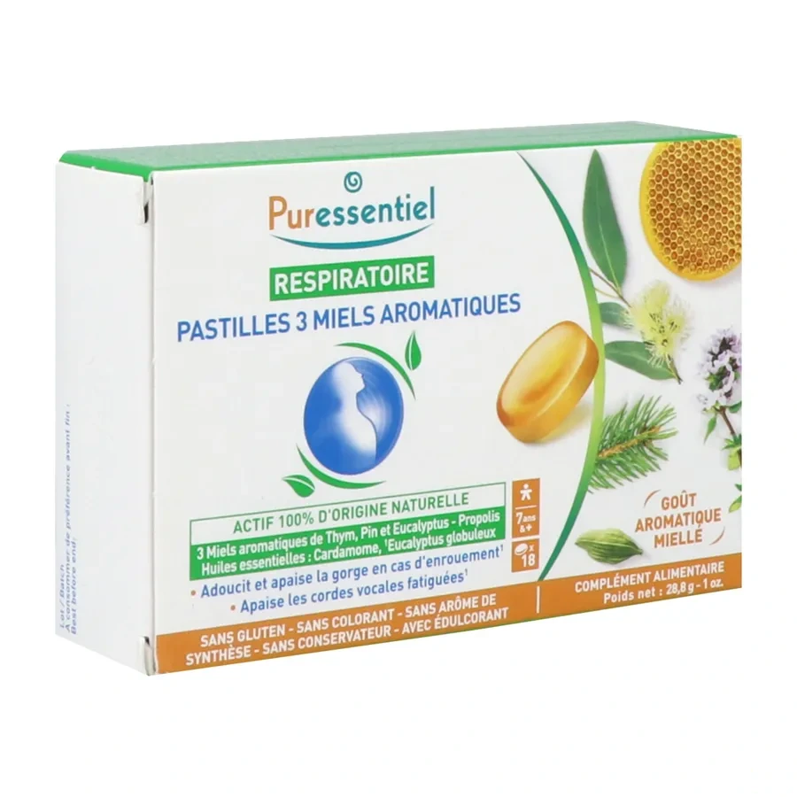 Puressentiel Respiratoire Pastilles Gorge
