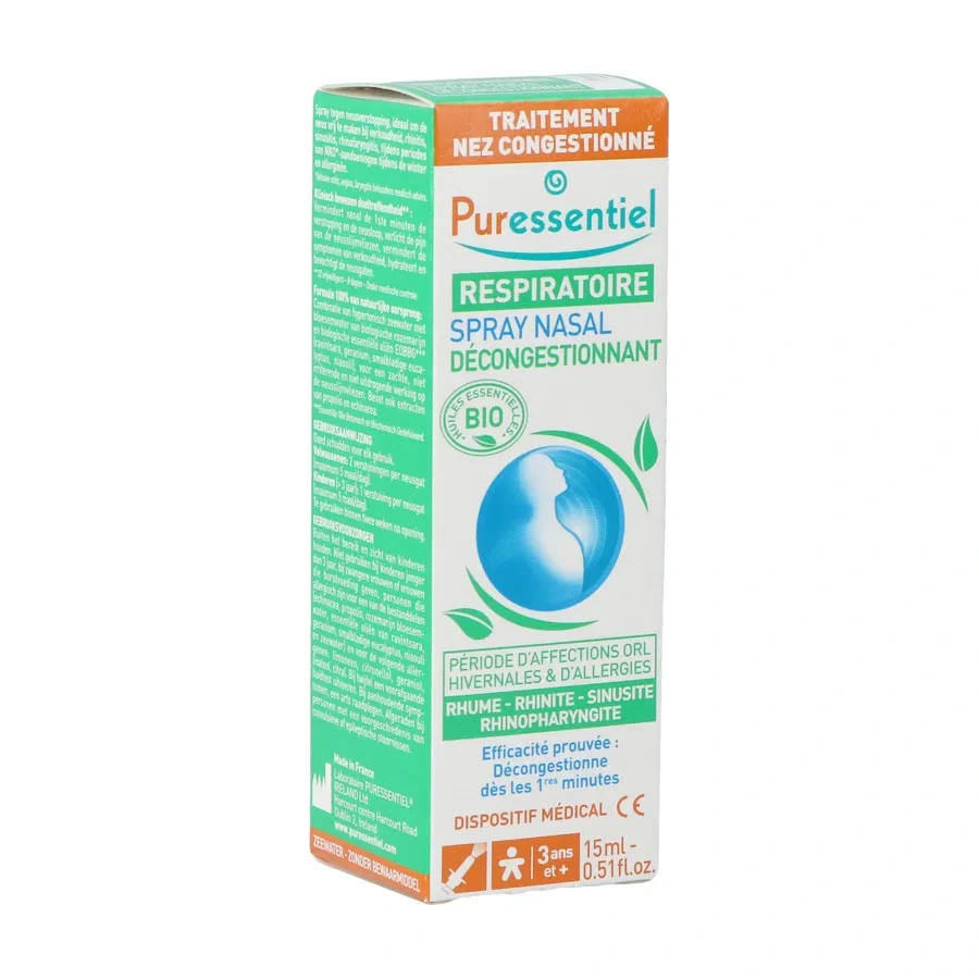 Puressentiel Spray Nasal Décongestionnant