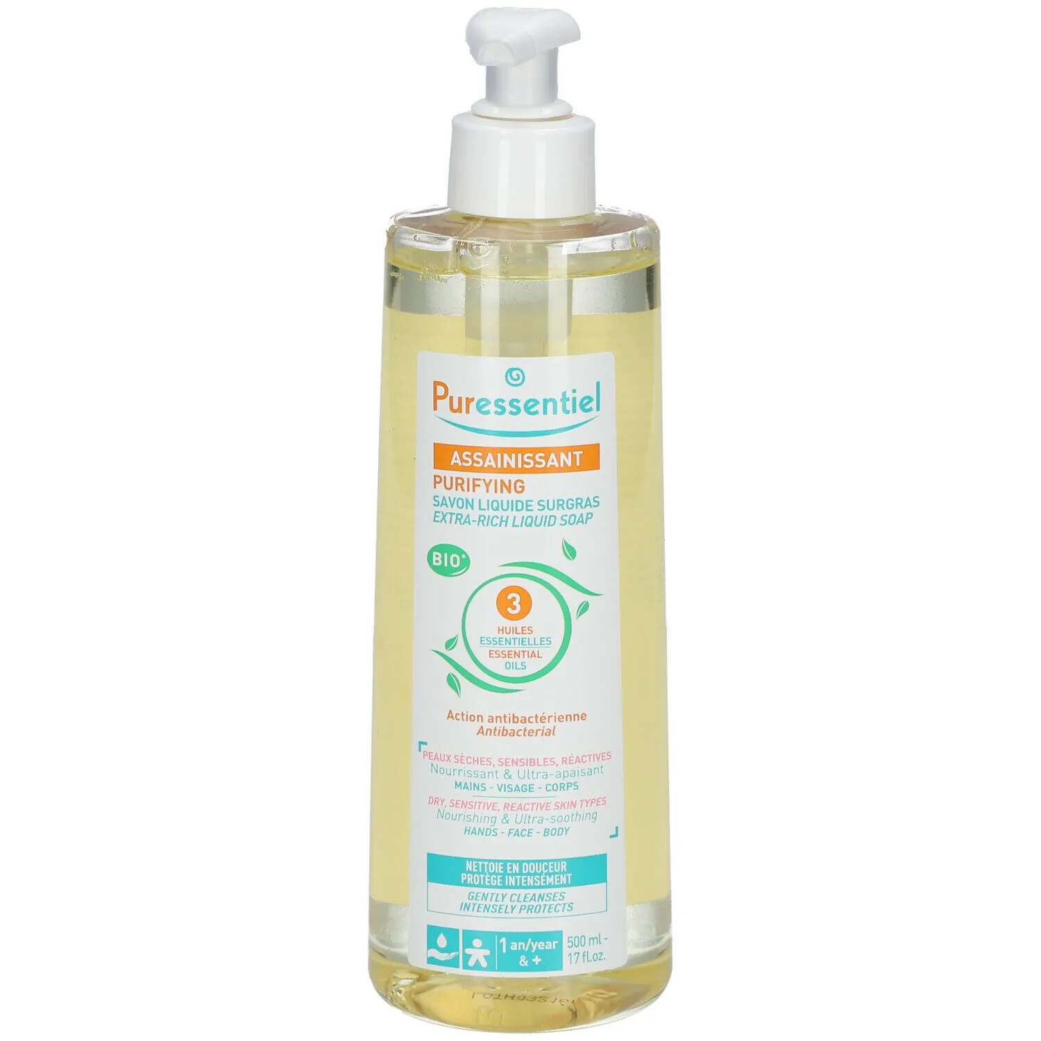 Puressentiel Savon Liquide Surgras Assainissant