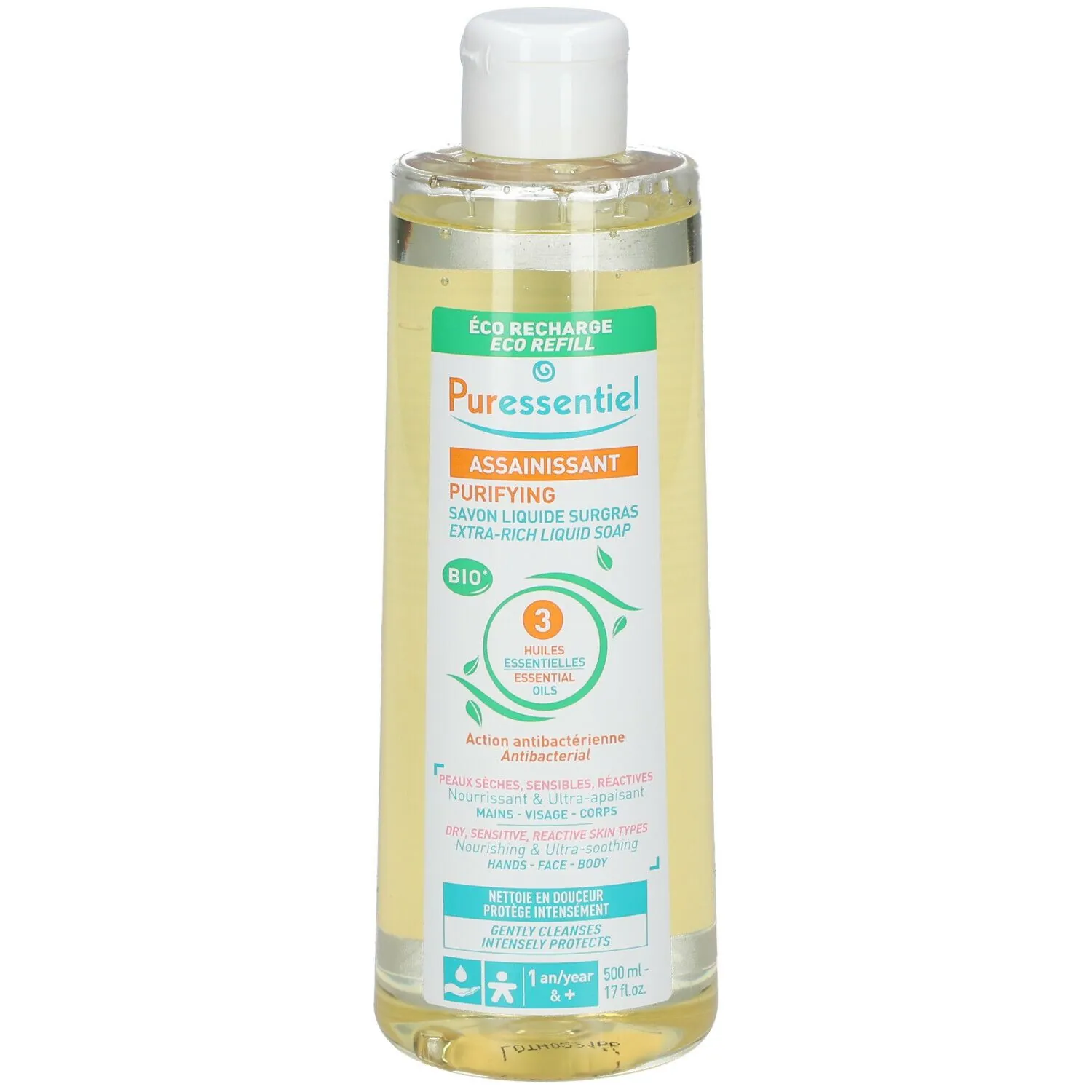 Puressentiel Savon Liquide Surgras Assainissant