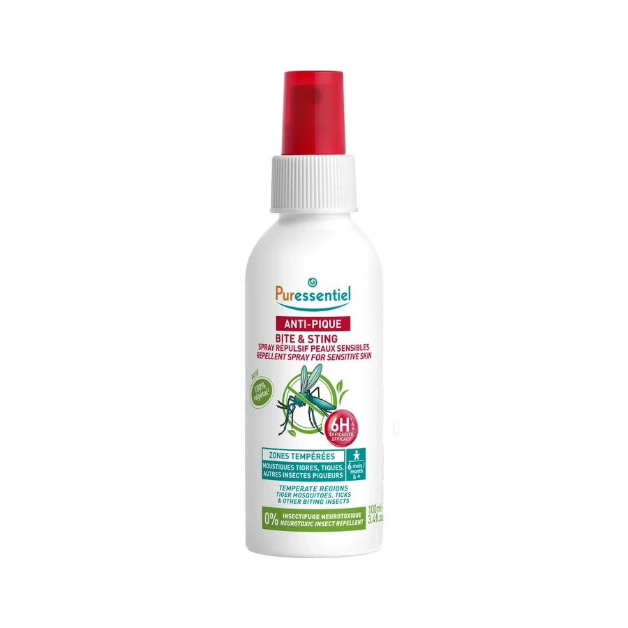Puressentiel Anti-Pique Spray Répulsif Peaux Sensibles