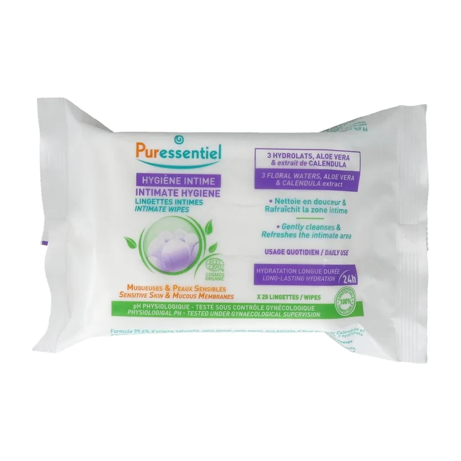 Puressentiel Lingettes Intimes