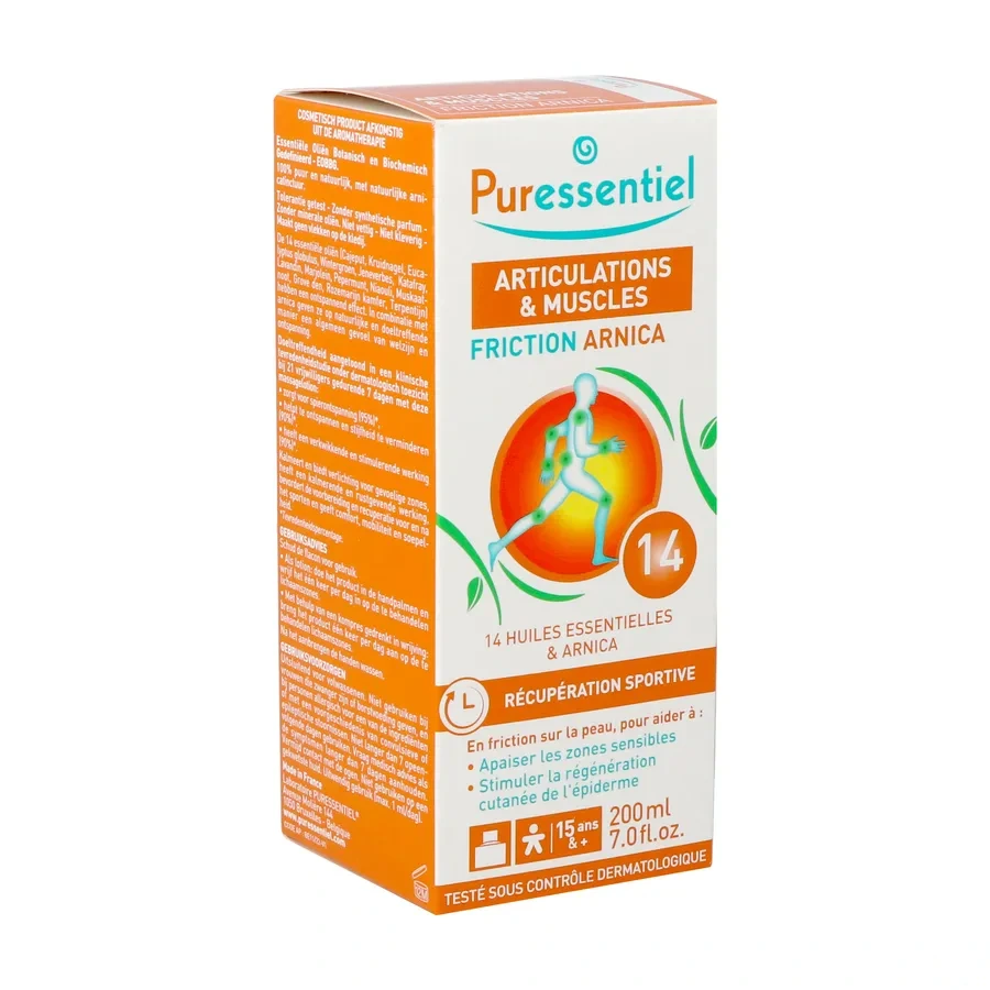 Puressentiel Articulations et Muscles Friction Arnica 14 Huiles Essentielles