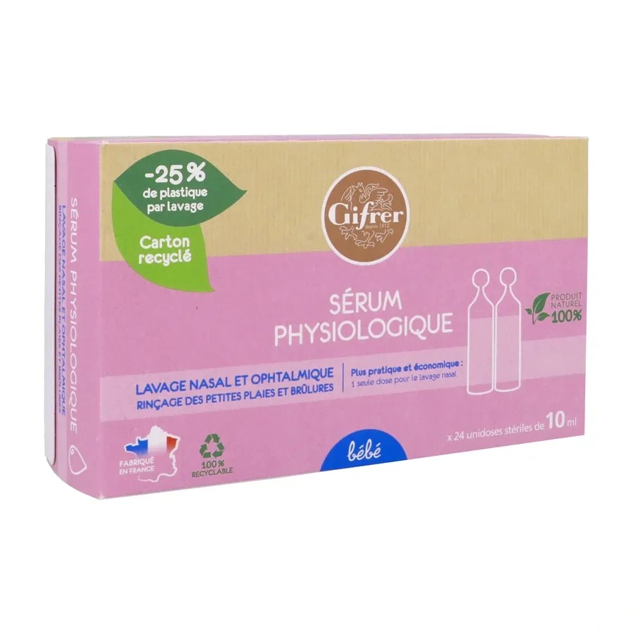 Gifrer Sérum physiologique