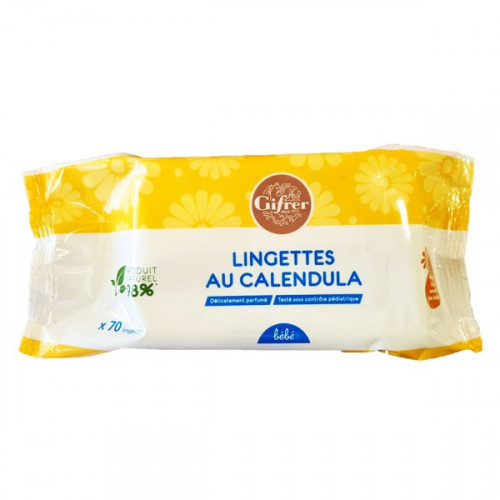 Gifrer Lingettes Nettoyantes Calendula