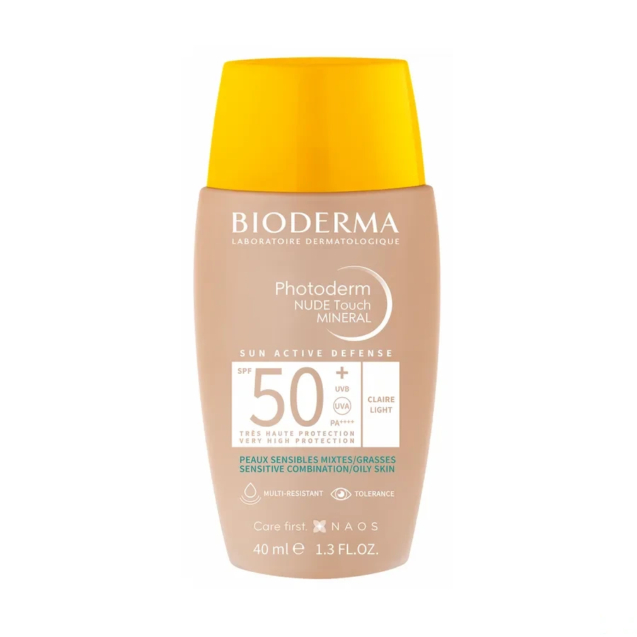 Bioderma Photoderm Nude Touch Mineral Crème solaire teintée SPF 50+