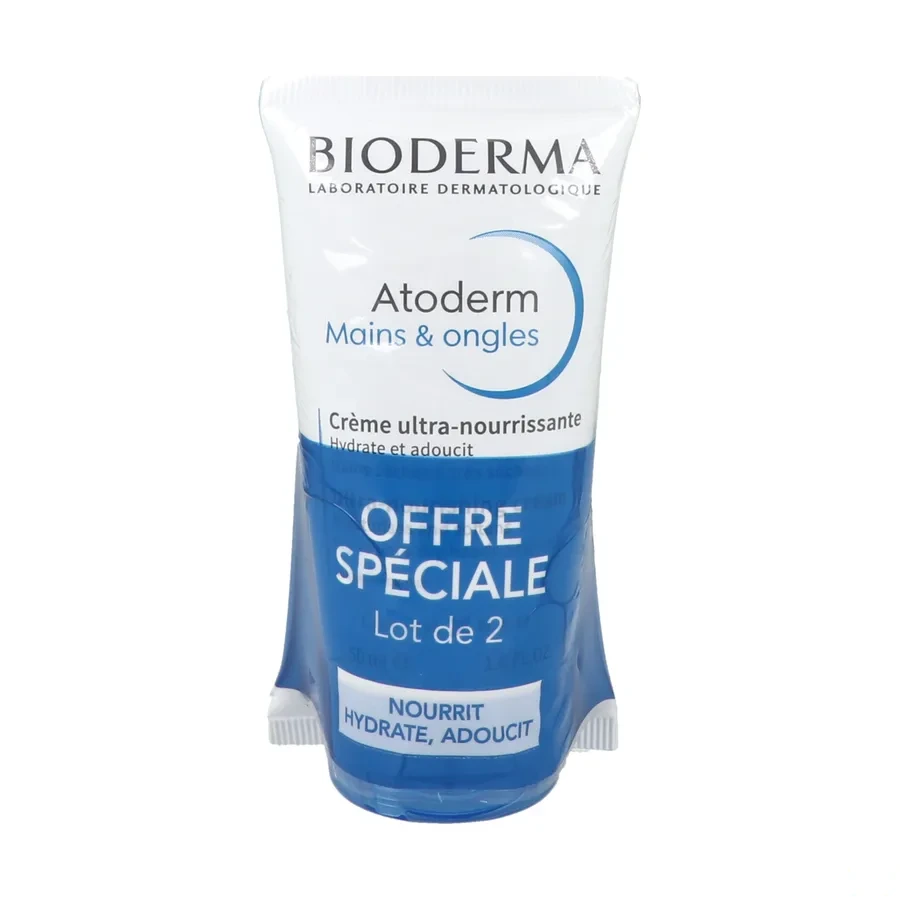 Bioderma Atoderm Crème Mains & Ongles Ultra-Nourrissante