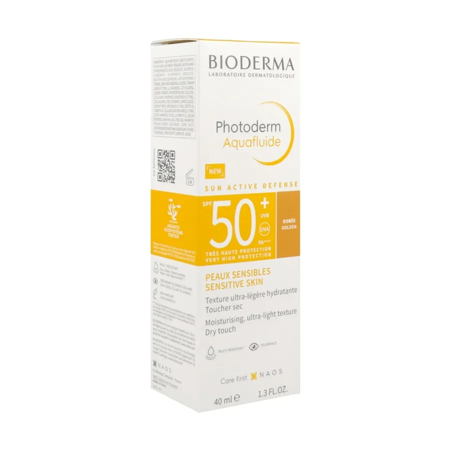 Bioderma Photoderm Aquafluide Teinte Dorée SPF 50+