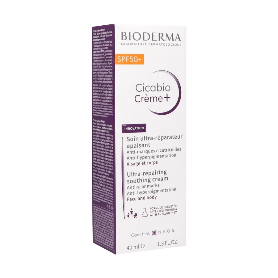 Bioderma Cicabio Crème+ SPF50+