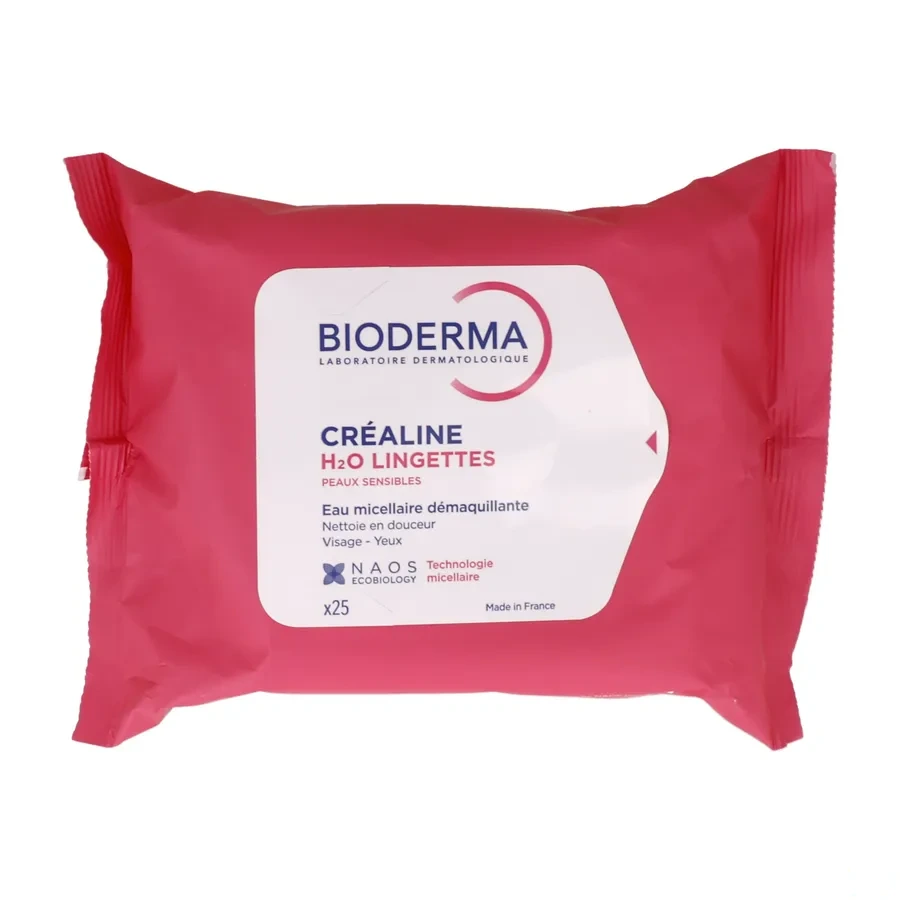 Bioderma Créaline H2O Lingettes démaquillantes