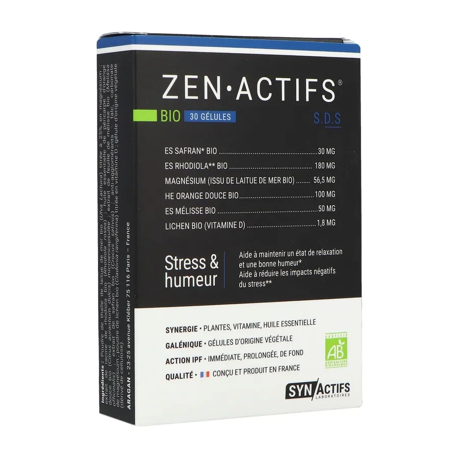 Synactifs Seren Actifs Stress & Humeur