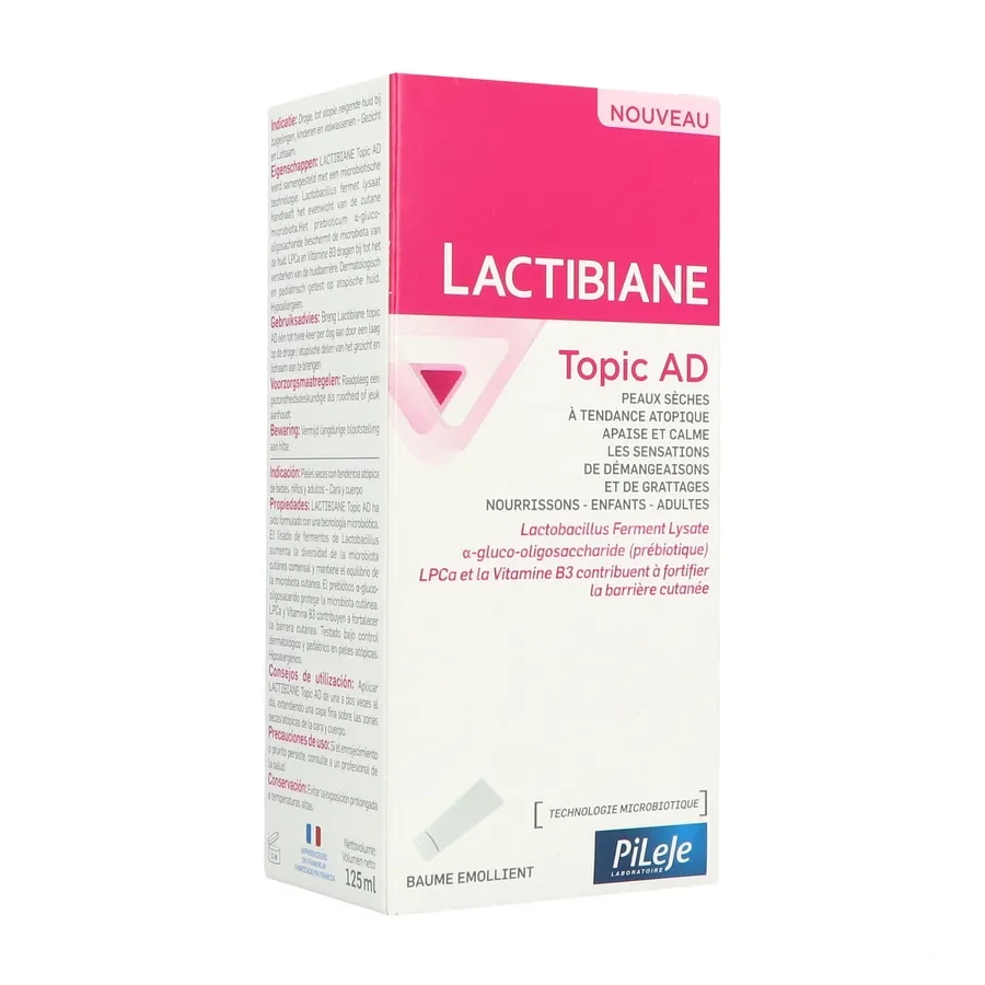 Pileje Lactibiane Topic AD Baume Émollient Microbiotique