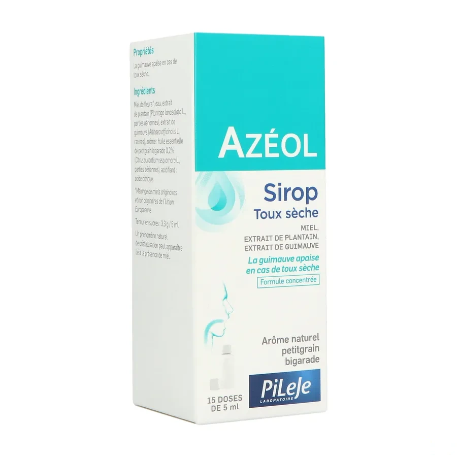 Azeol Sirop Toux Sèche