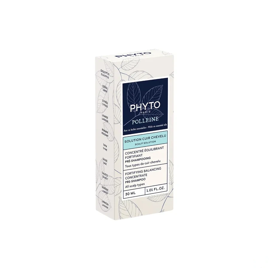 Phyto Polleine Concentré Equilibrant Fortifiant Cuir Chevelu